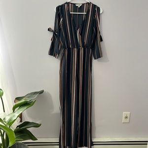 Striped Jumpsuit